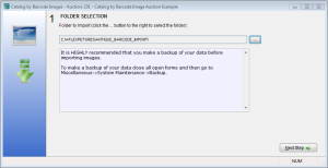 Choose image folder